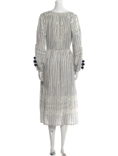 LoveShackFancy Striped Long Dress