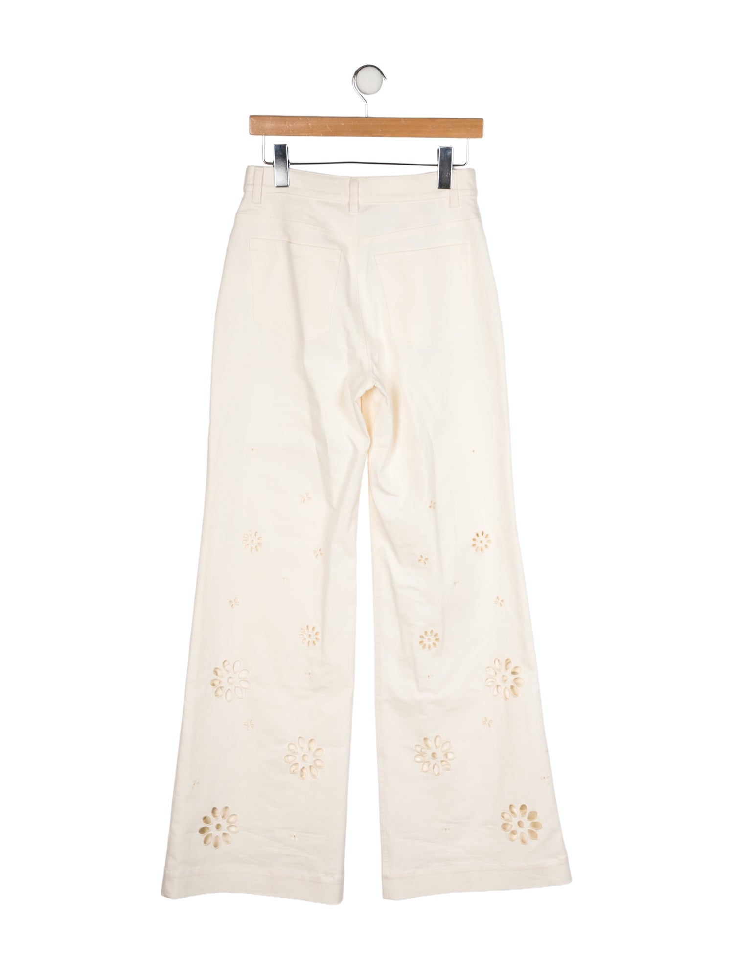 LoveShackFancy Wide Leg Pants