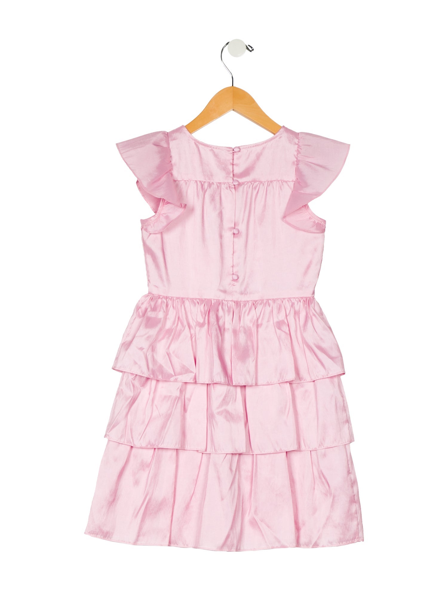 LoveShackFancy infant girls; pink dress