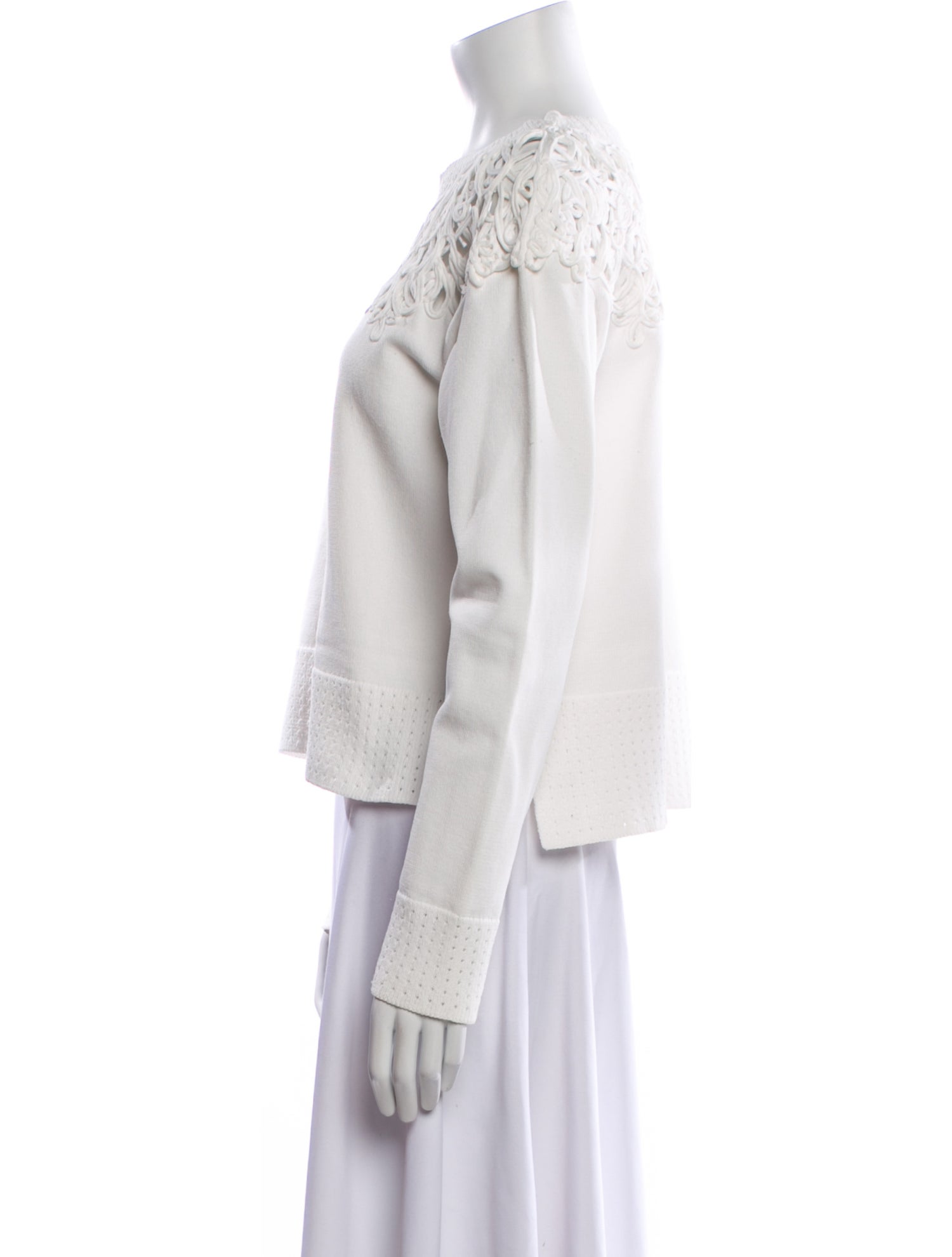 LoveShackFancy Crew Neck Sweater