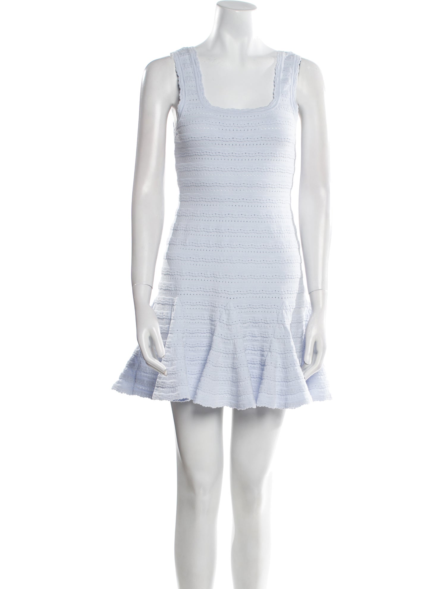 LoveShackFancy Square Neckline Mini Dress w/ Tags