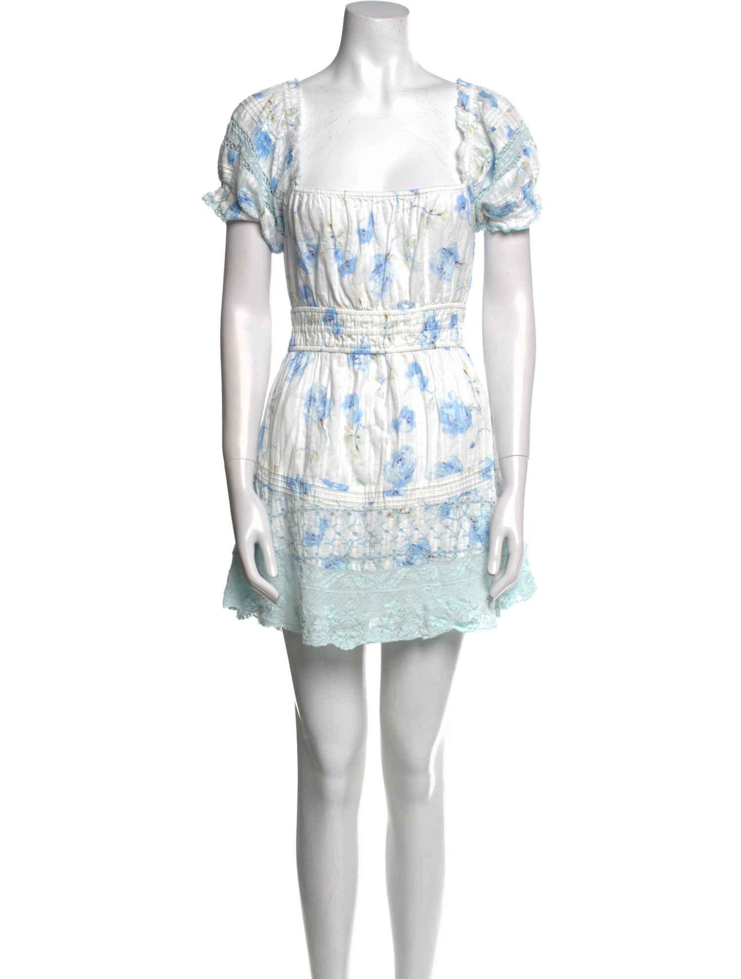 LoveShackFancy Printed Mini Dress