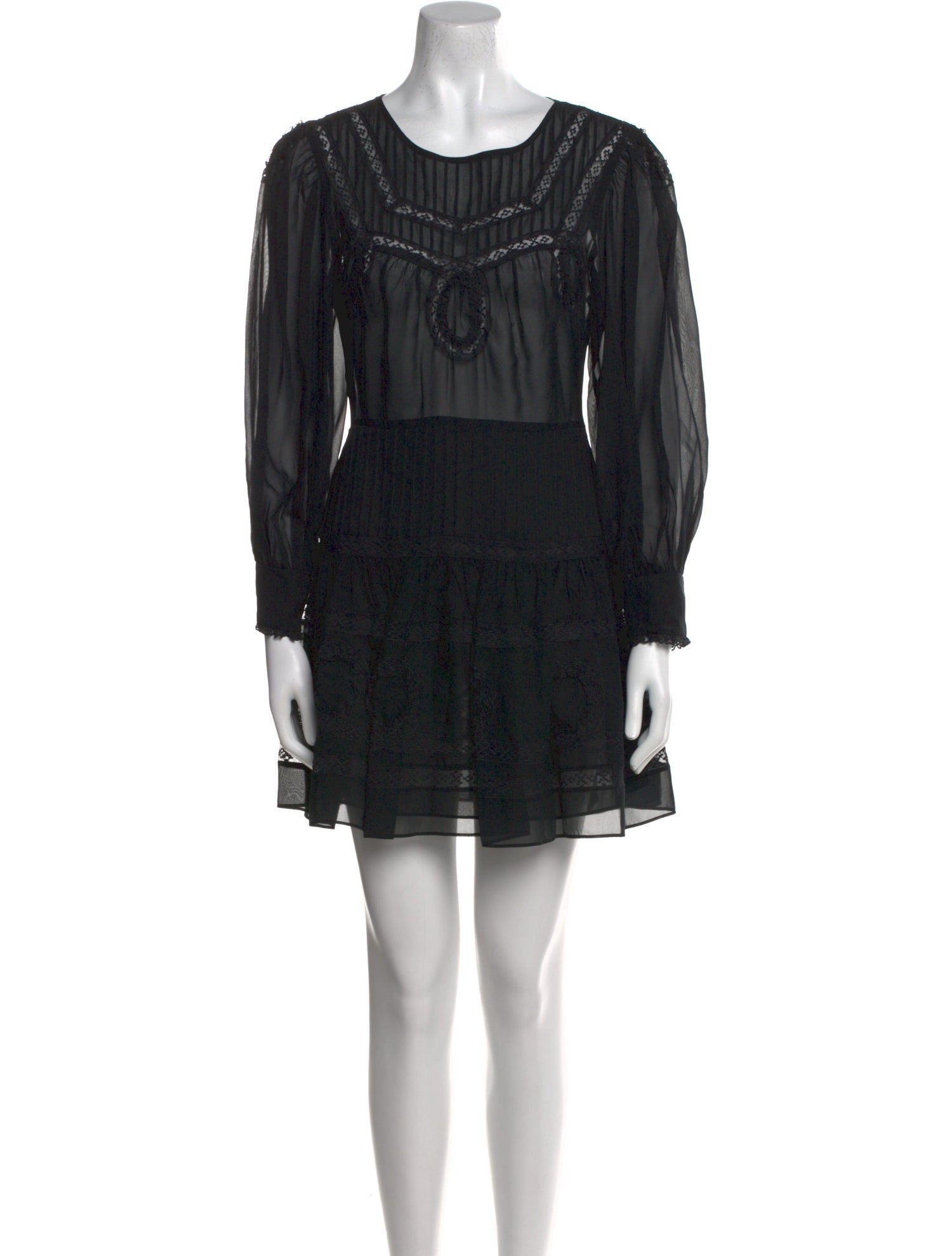 LoveShackFancy Silk Mini Dress