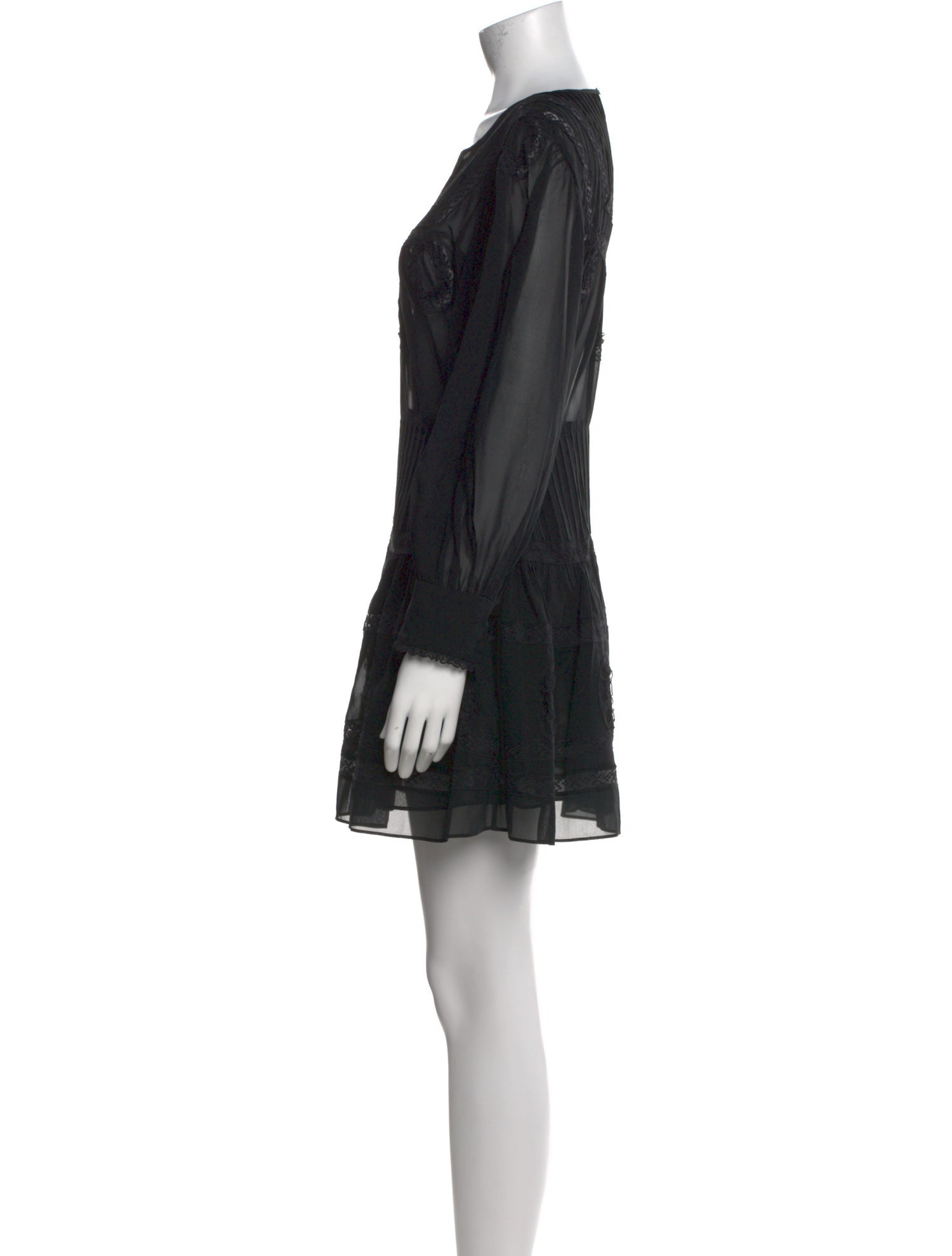 LoveShackFancy Silk Mini Dress