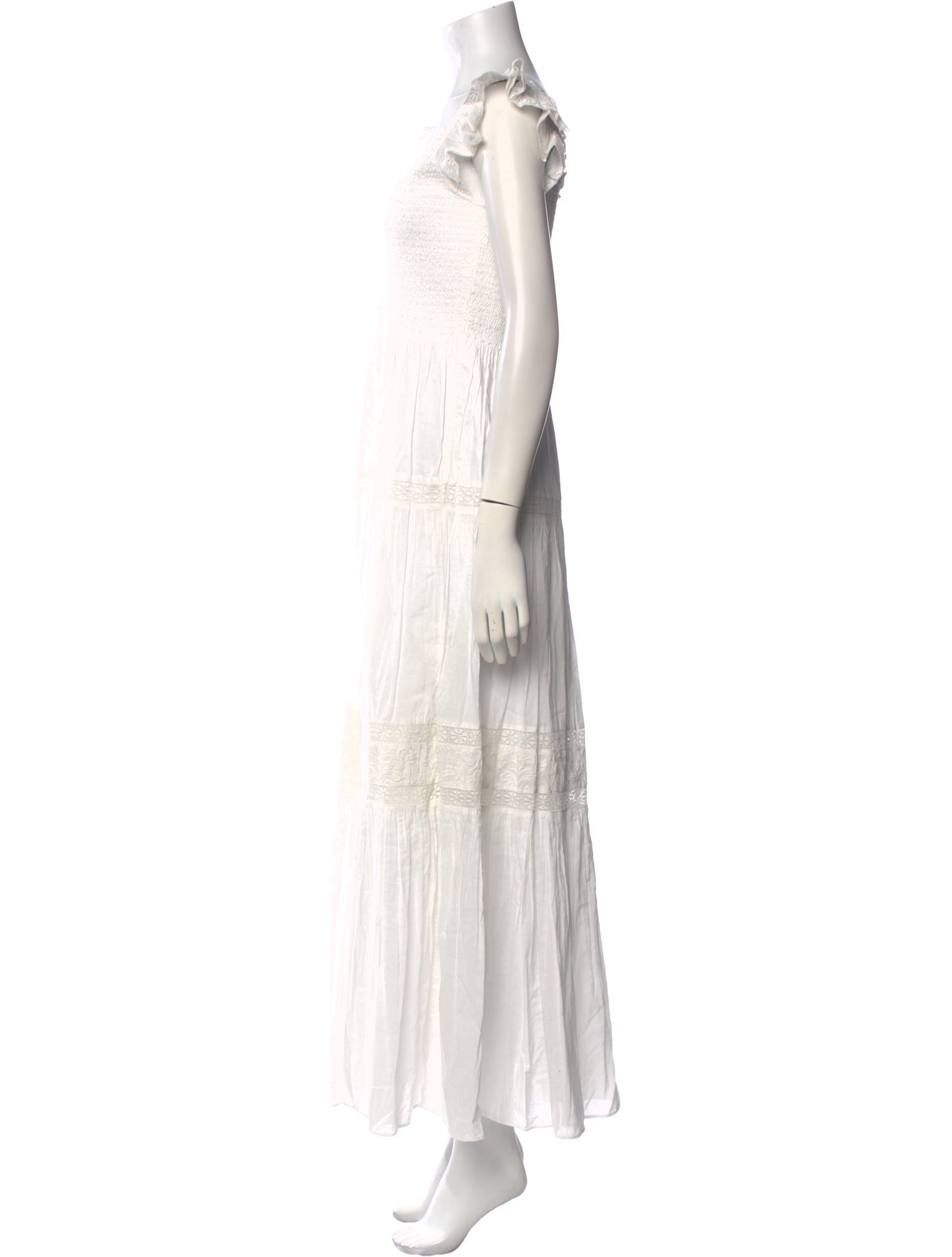 LoveShackFancy Scoop Neck Long Dress w/ Tags