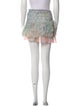 LoveShackFancy Floral Print Mini Skirt