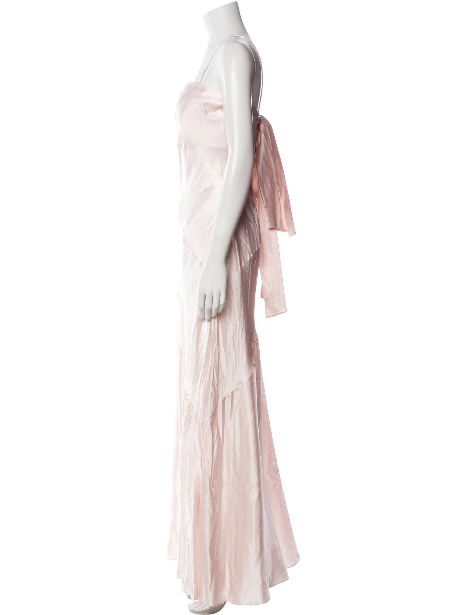 LoveShackFancy Silk Long Dress