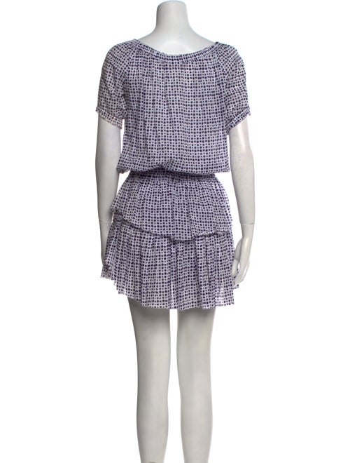 LoveShackFancy Plaid Print Mini Dress