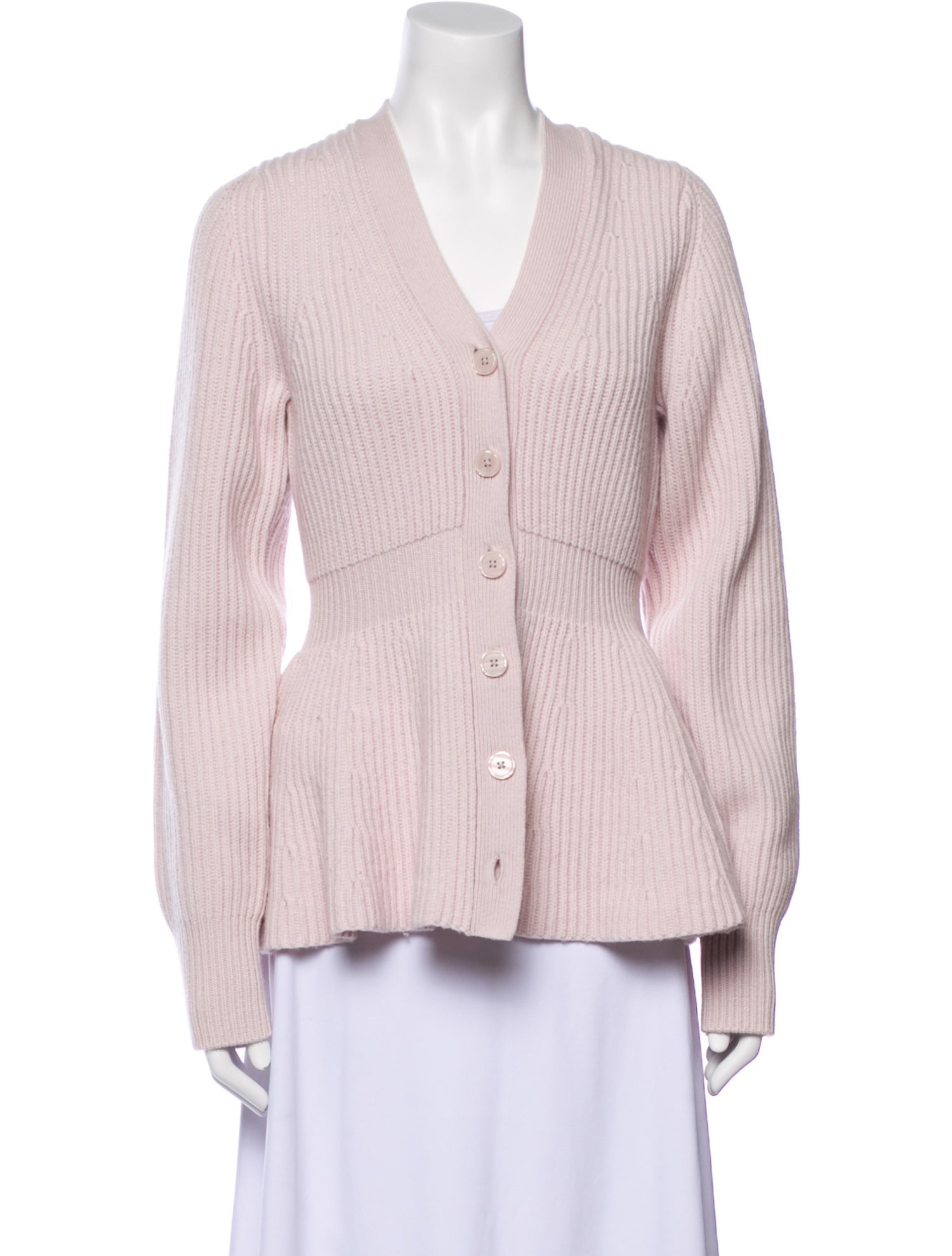 LoveShackFancy Wool V-Neck Sweater w/ Tags