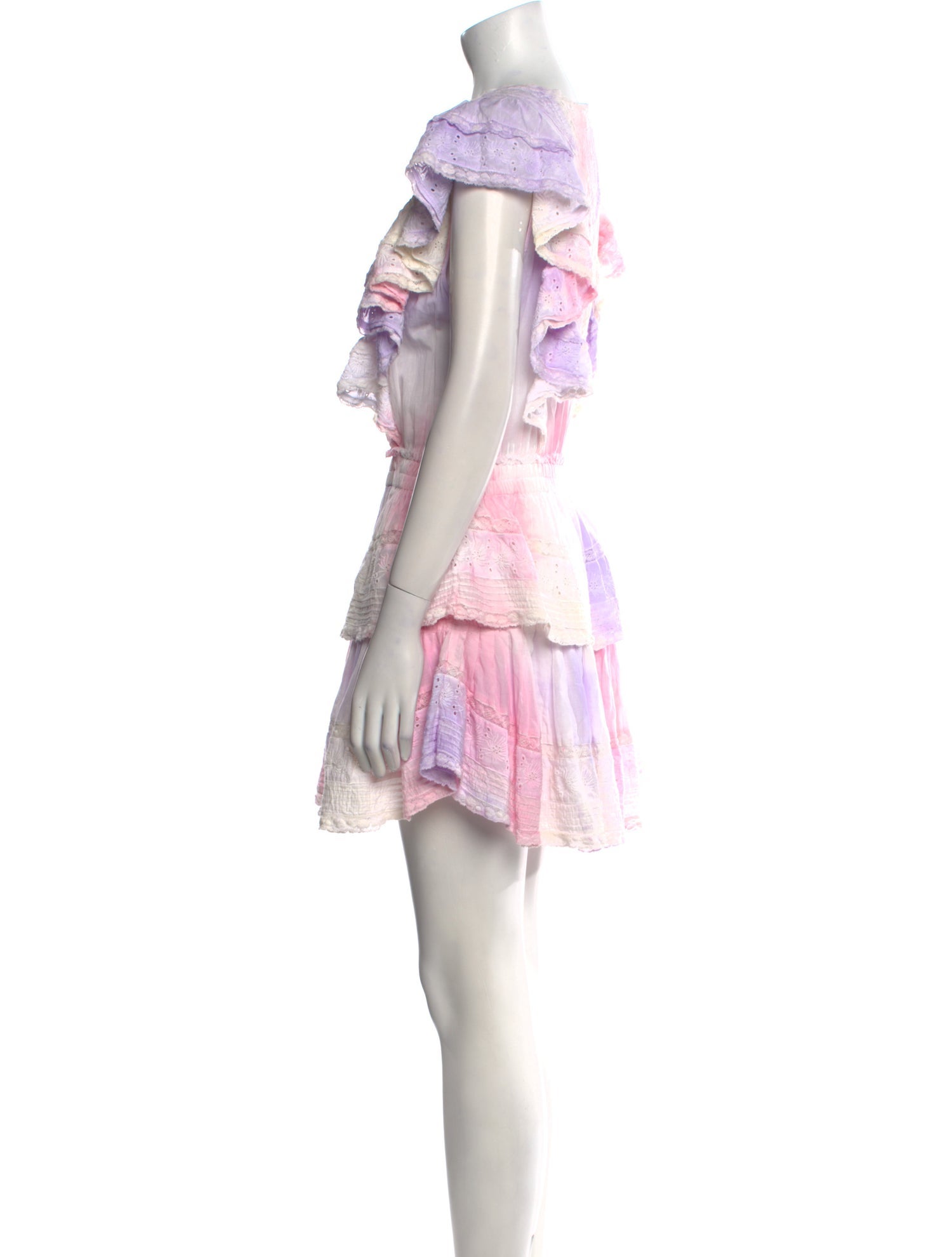 LoveShackFancy Printed Mini Dress