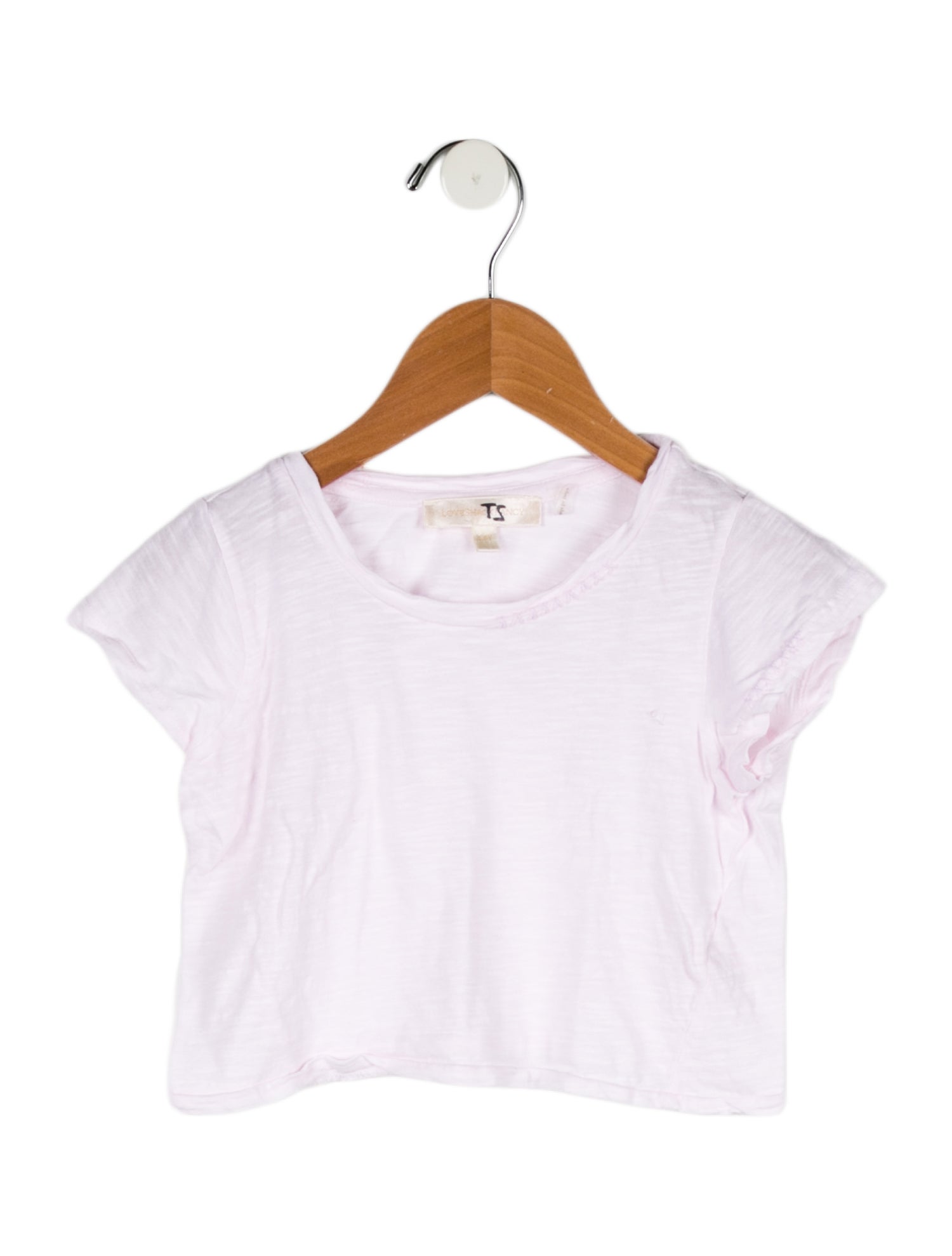 LoveShackFancy Toddler Girls' Short Sleeve Top