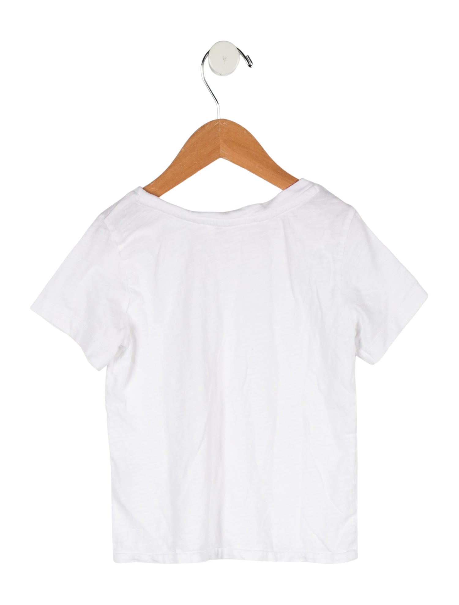LoveShackFancy Toddler Girls' Solid Short Sleeve Top