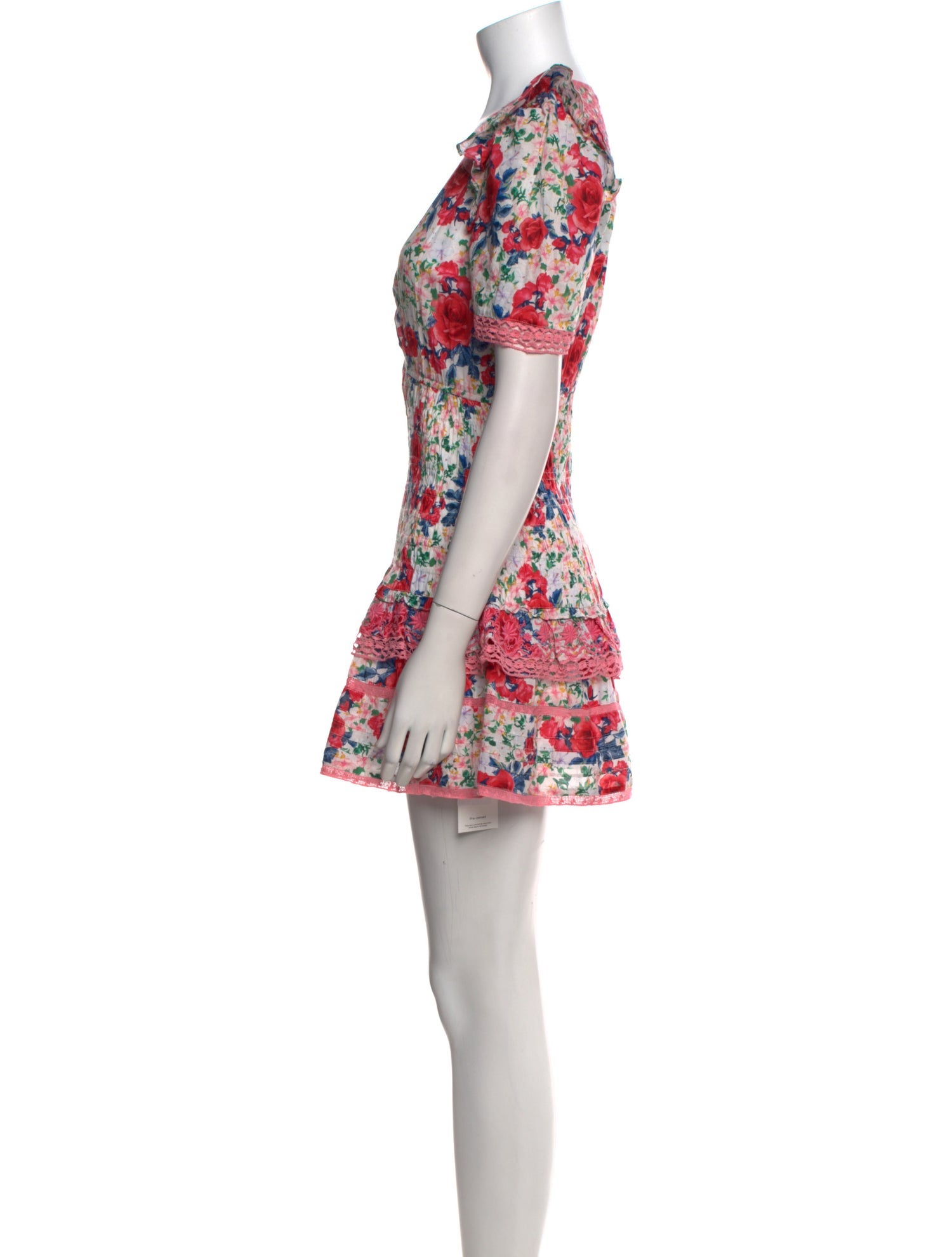 LoveShackFancy Printed Mini Dress