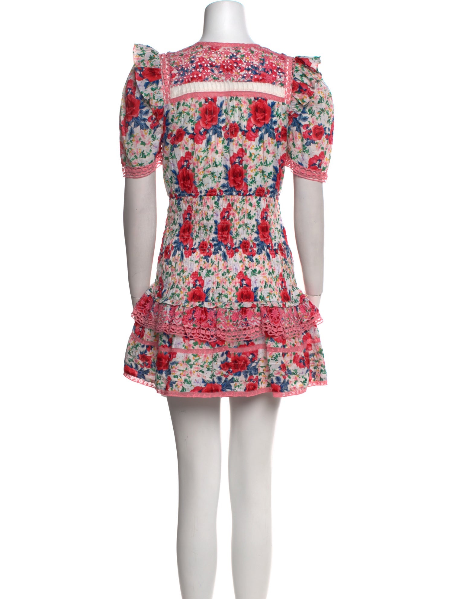 LoveShackFancy Printed Mini Dress