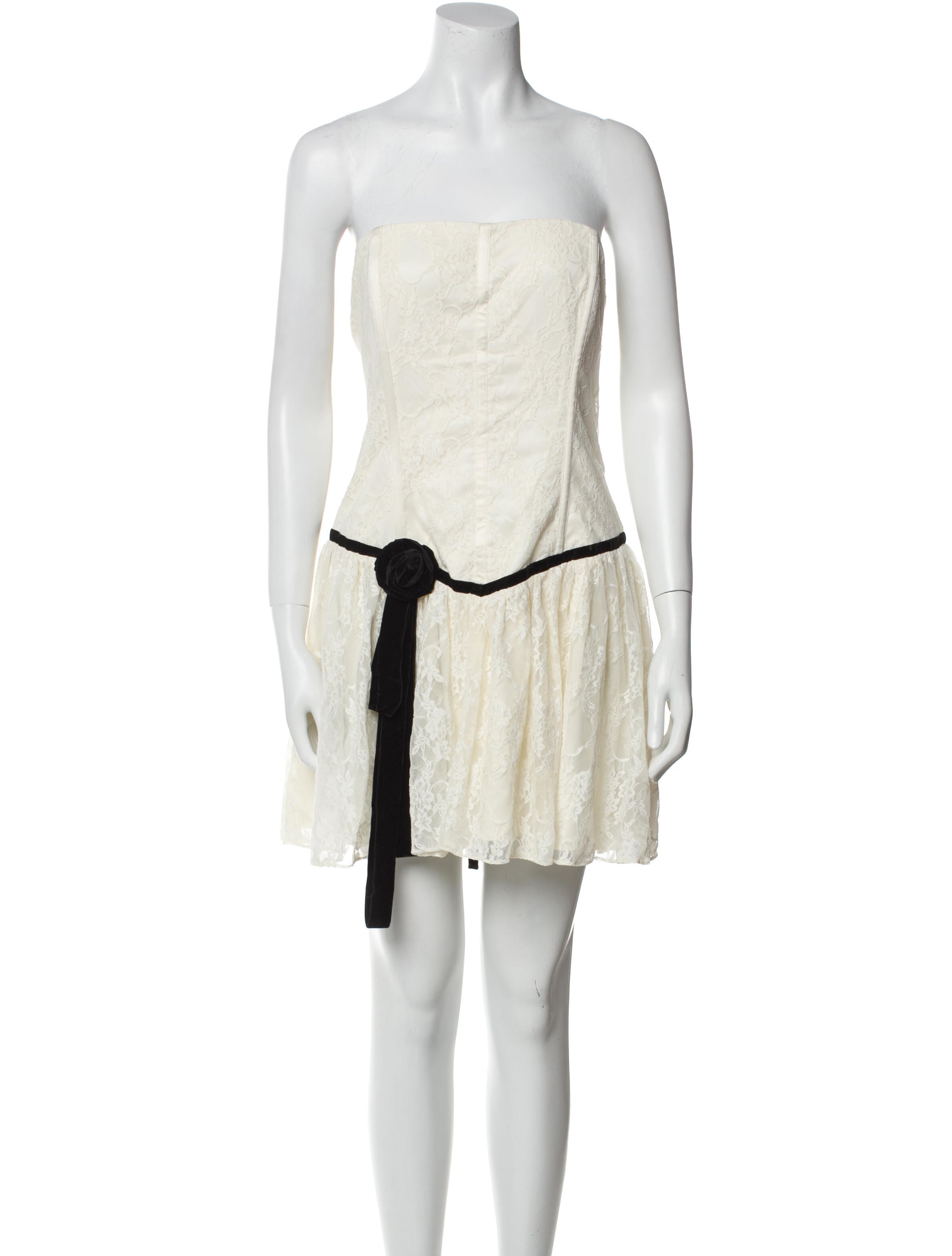 LoveShackFancy Strapless Mini Dress w/ Tags