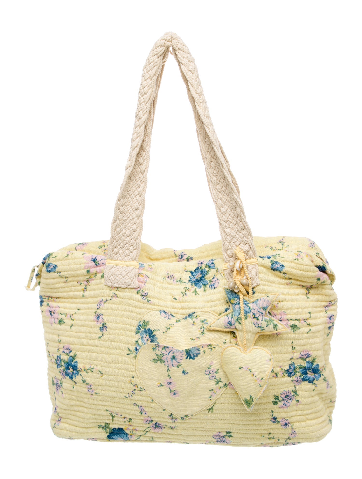 LoveShackFancy Canvas Shoulder Bag