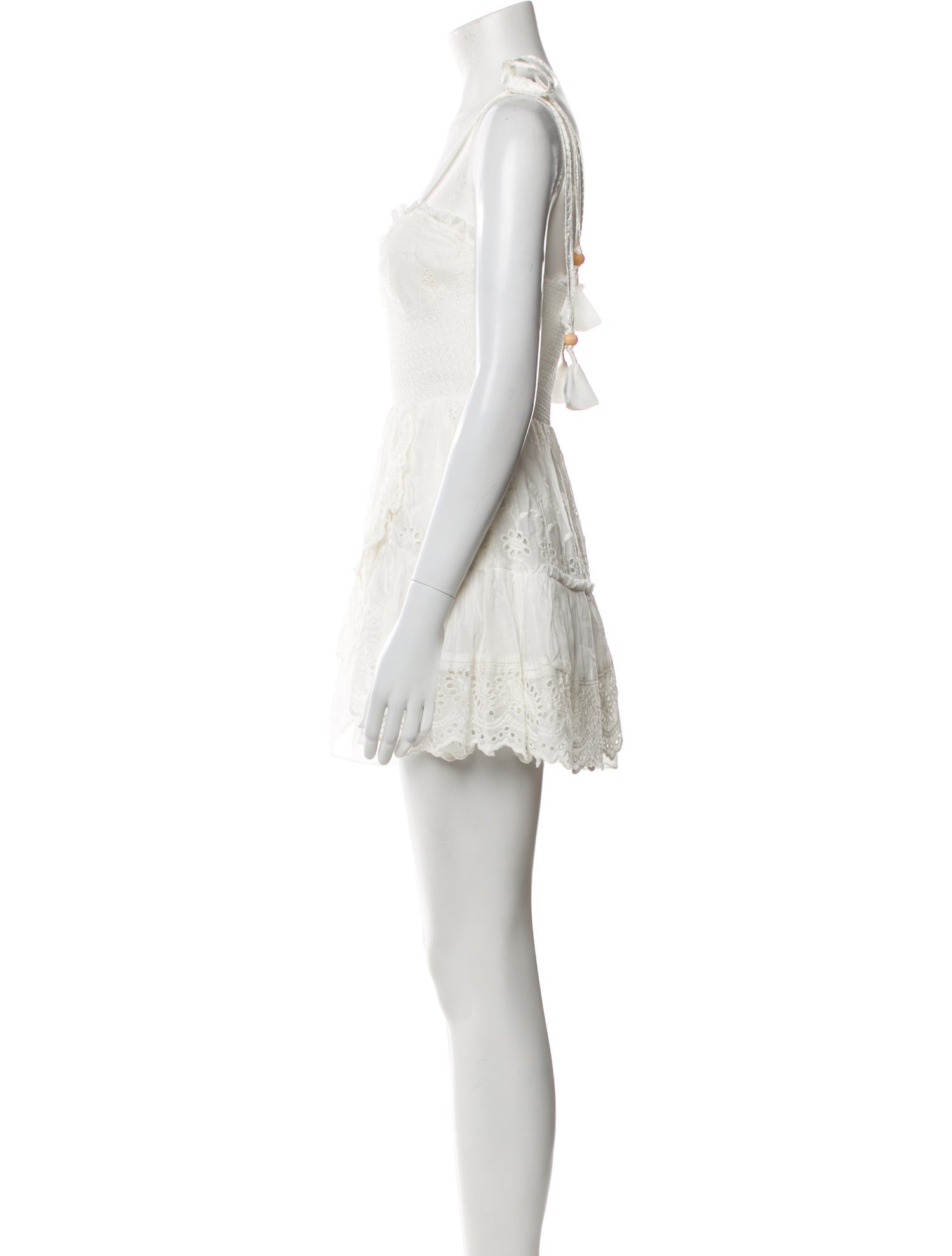 LoveShackFancy Lace Pattern Mini Dress w/ Tags