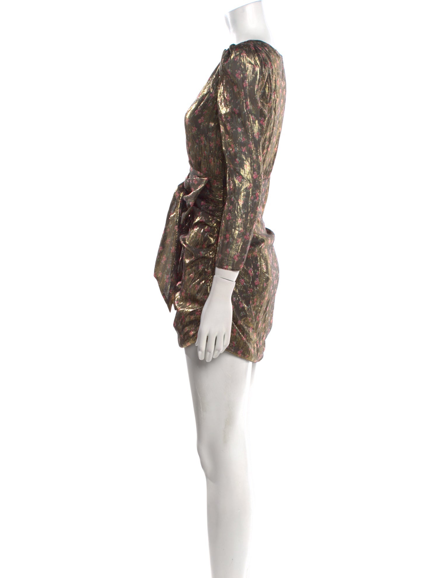 LoveShackFancy Silk Mini Dress