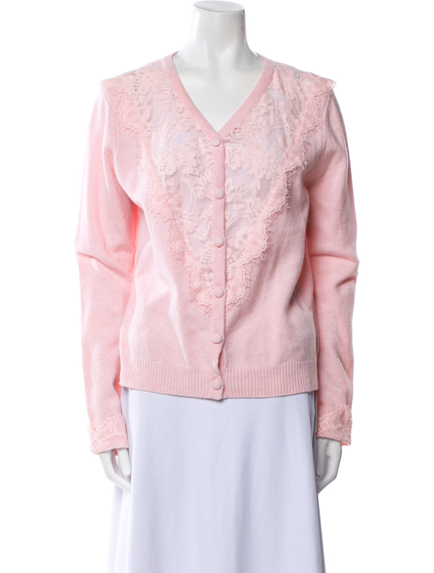 LoveShackFancy V-Neck Sweater