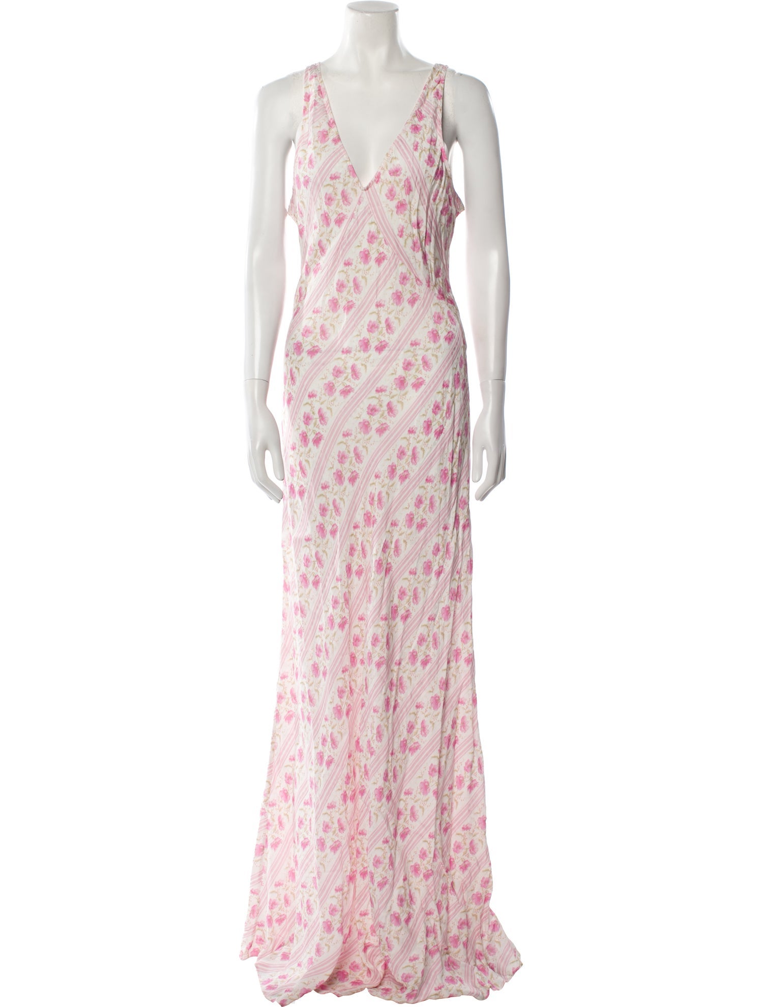 LoveShackFancy Floral Print Long Dress w/ Tags