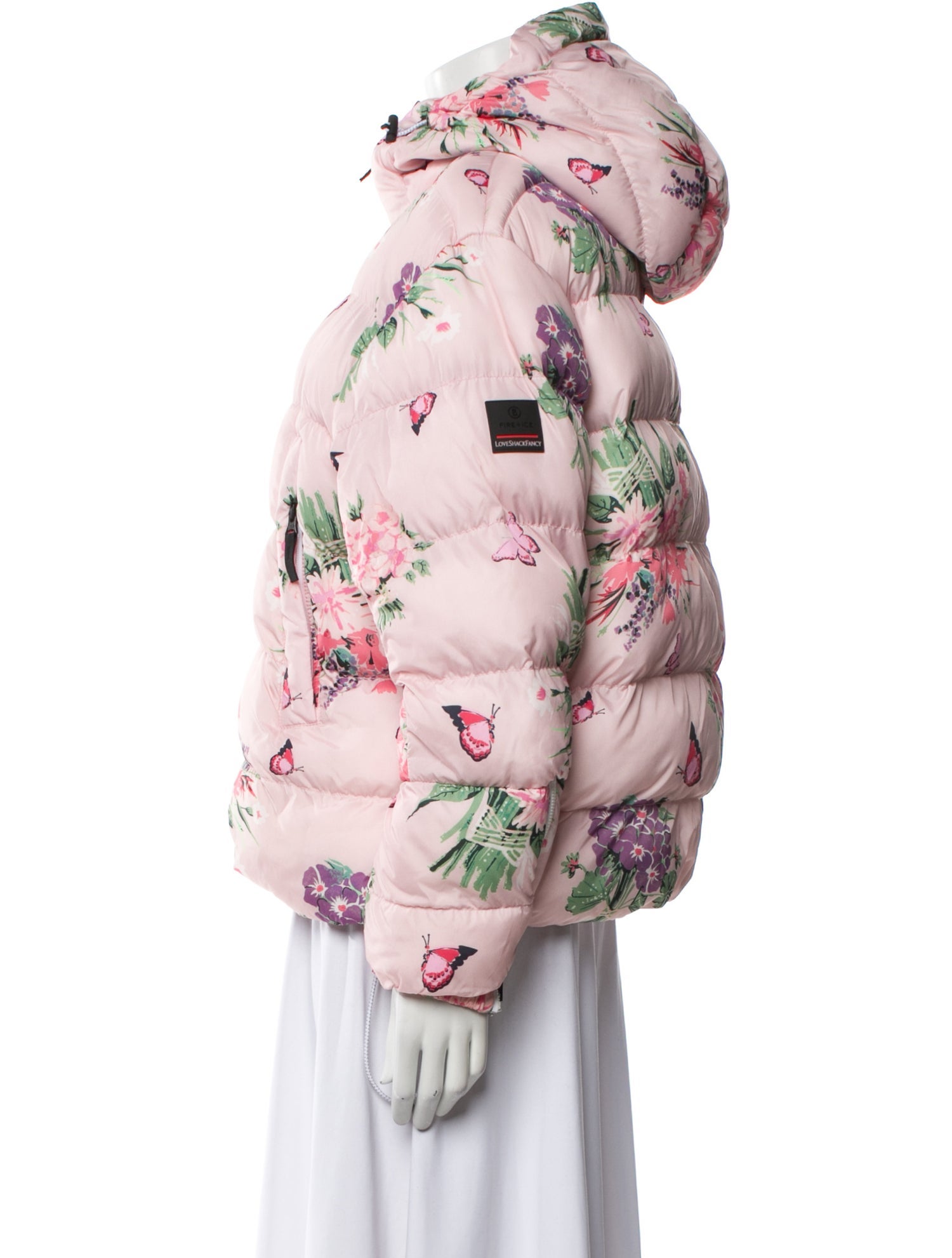 LoveShackFancy Floral Print Jacket