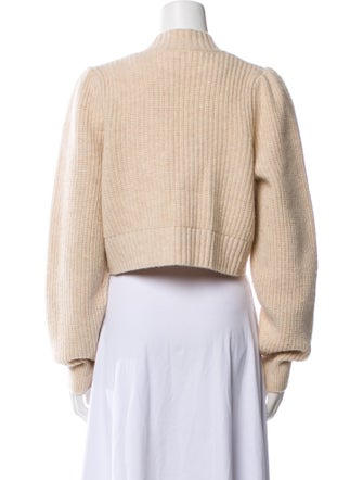 LoveShackFancy Wool V-Neck Sweater
