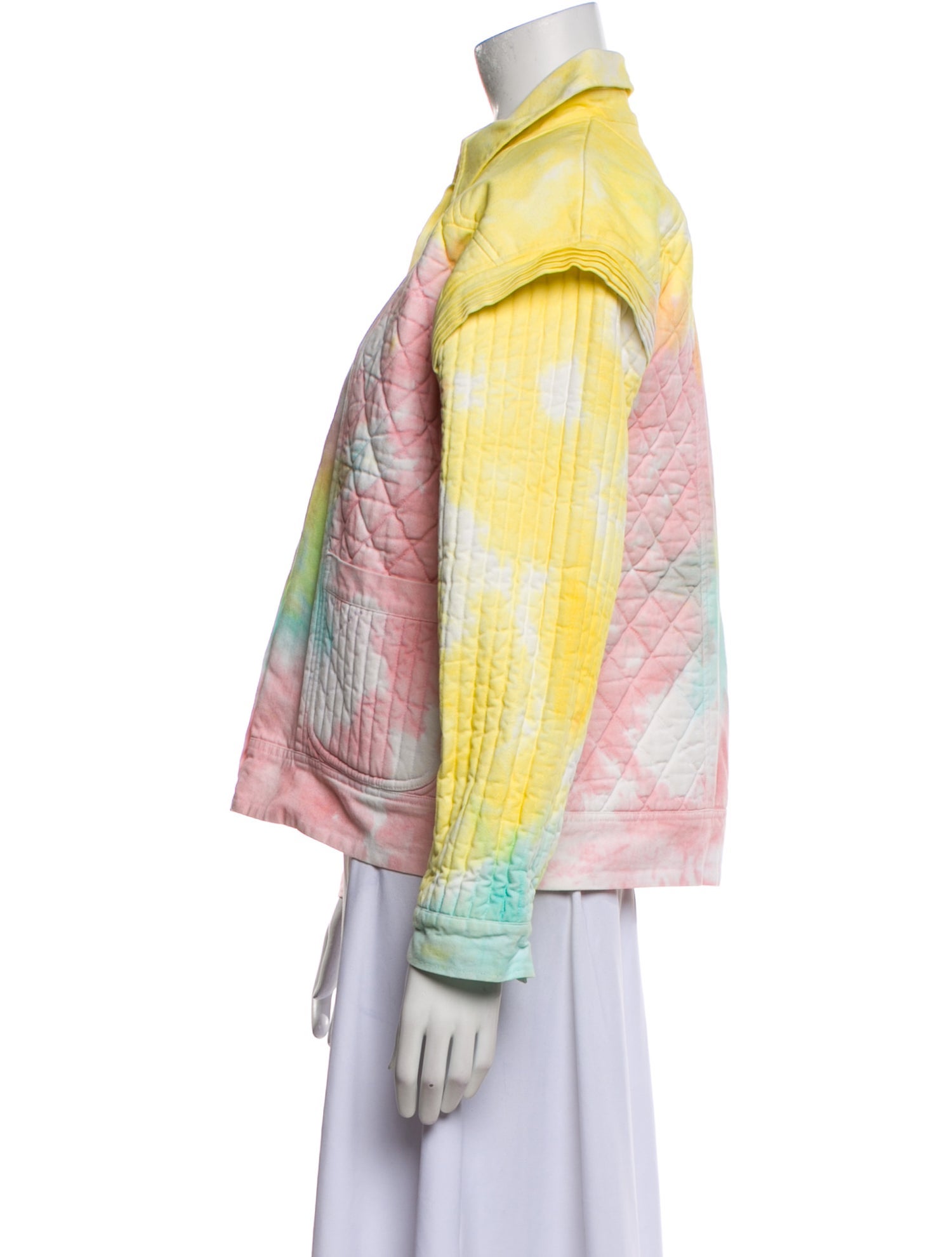 LoveShackFancy Tie-Dye Print Jacket