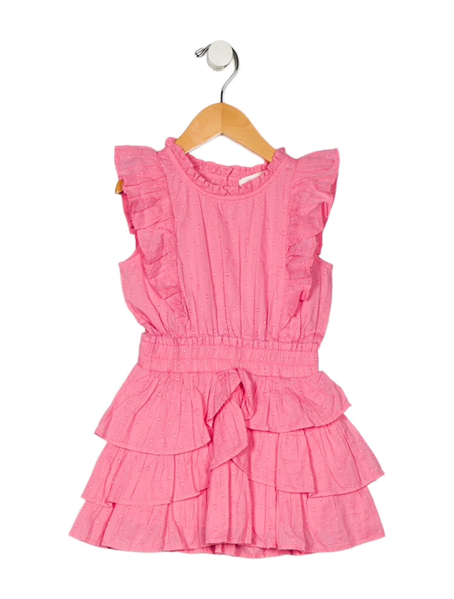 LoveShackFancy toddler girls' pink dress