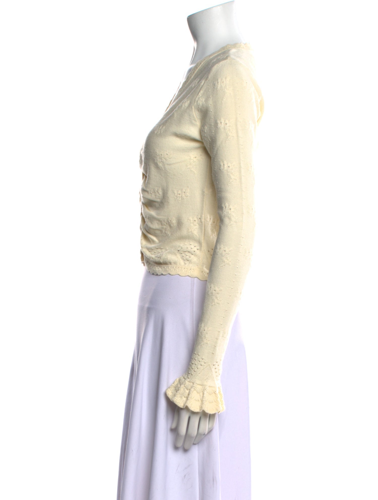 LoveShackFancy V-Neck Sweater