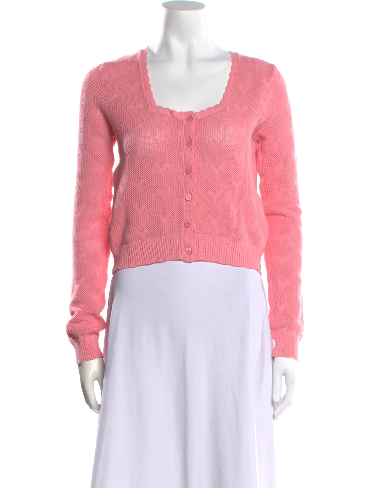 LoveShackFancy Scoop Neck Sweater