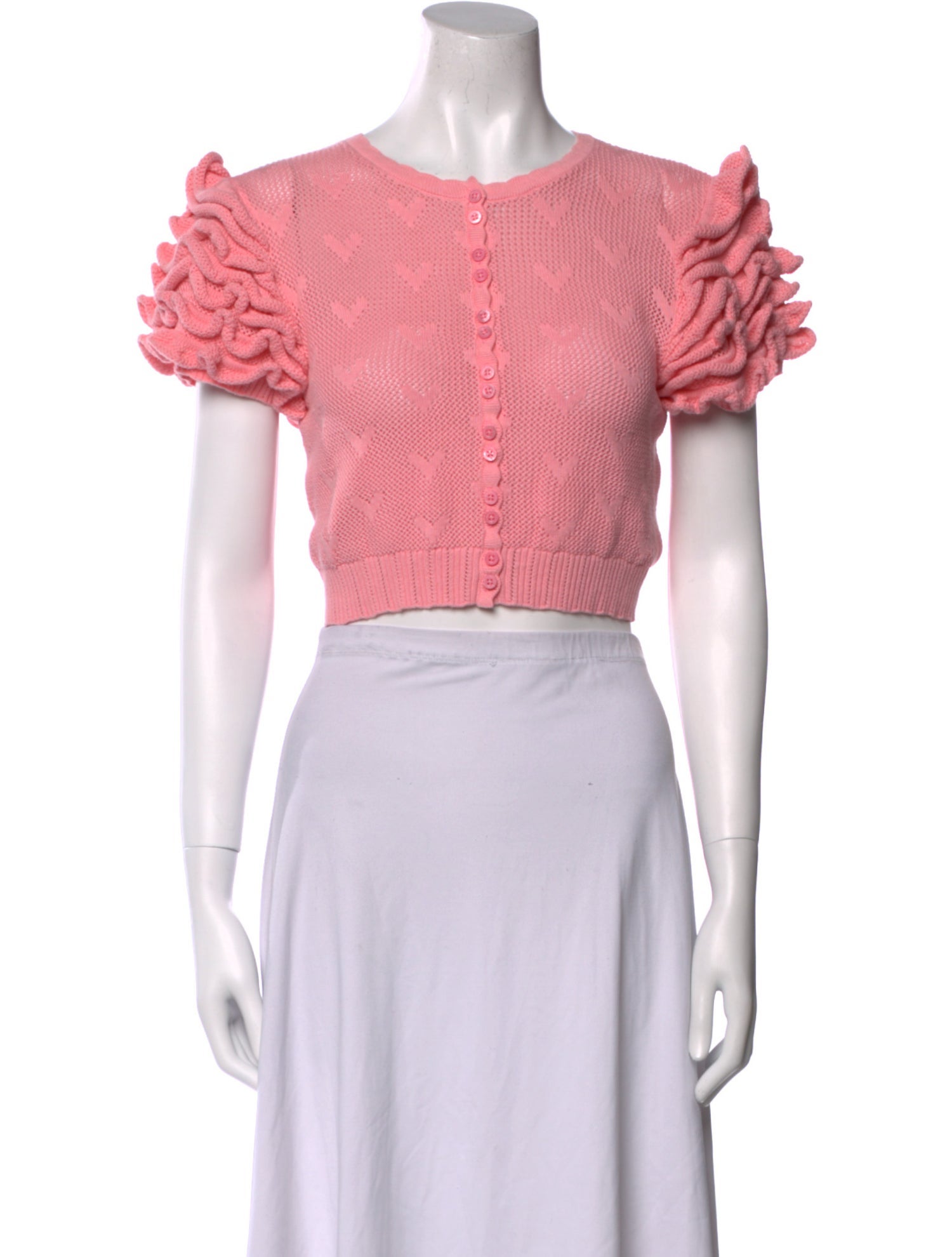 LoveShackFancy Crew Neck Sweater