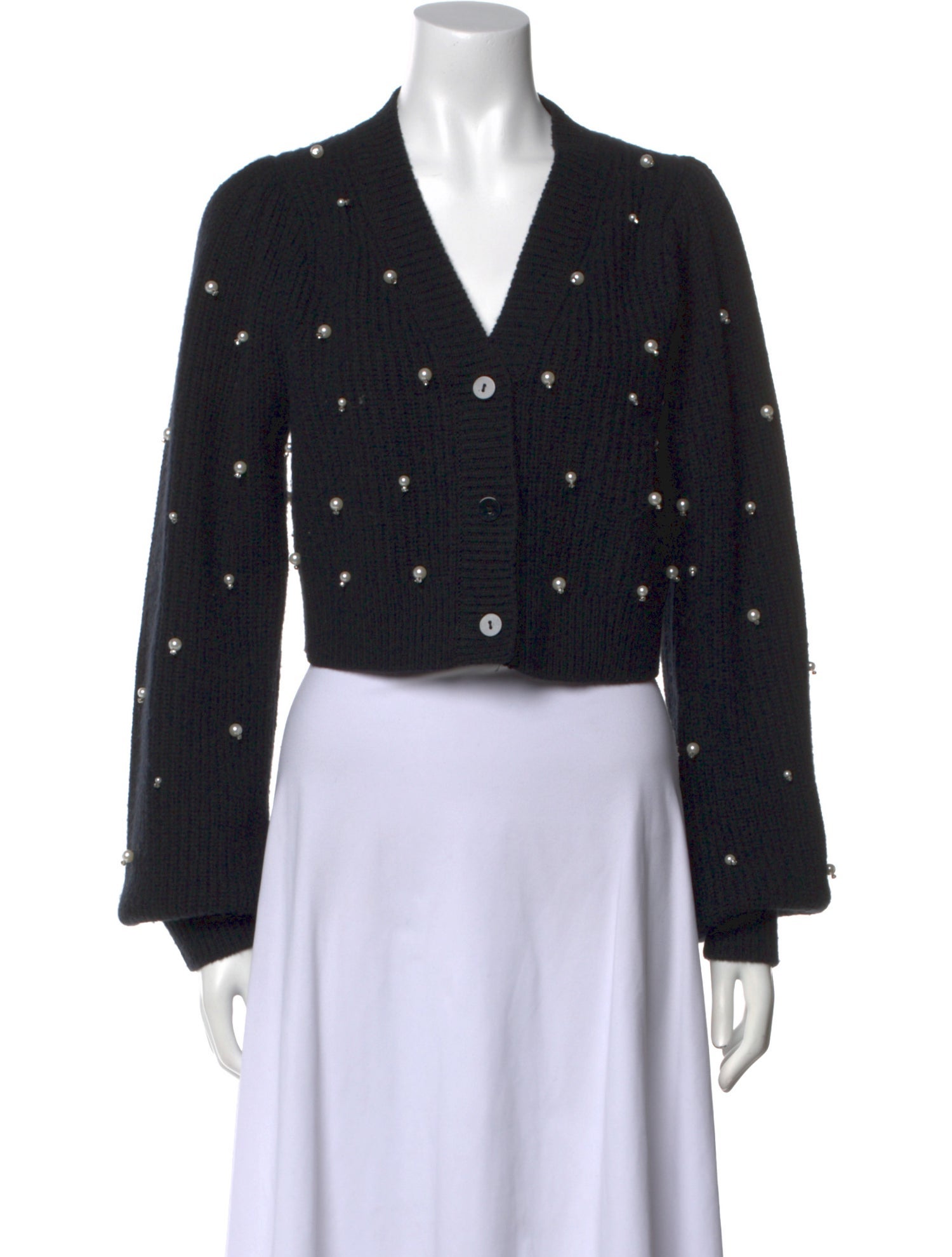 LoveShackFancy Wool Printed Sweater