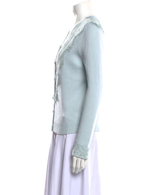 LoveShackFancy Wool V-Neck Sweater