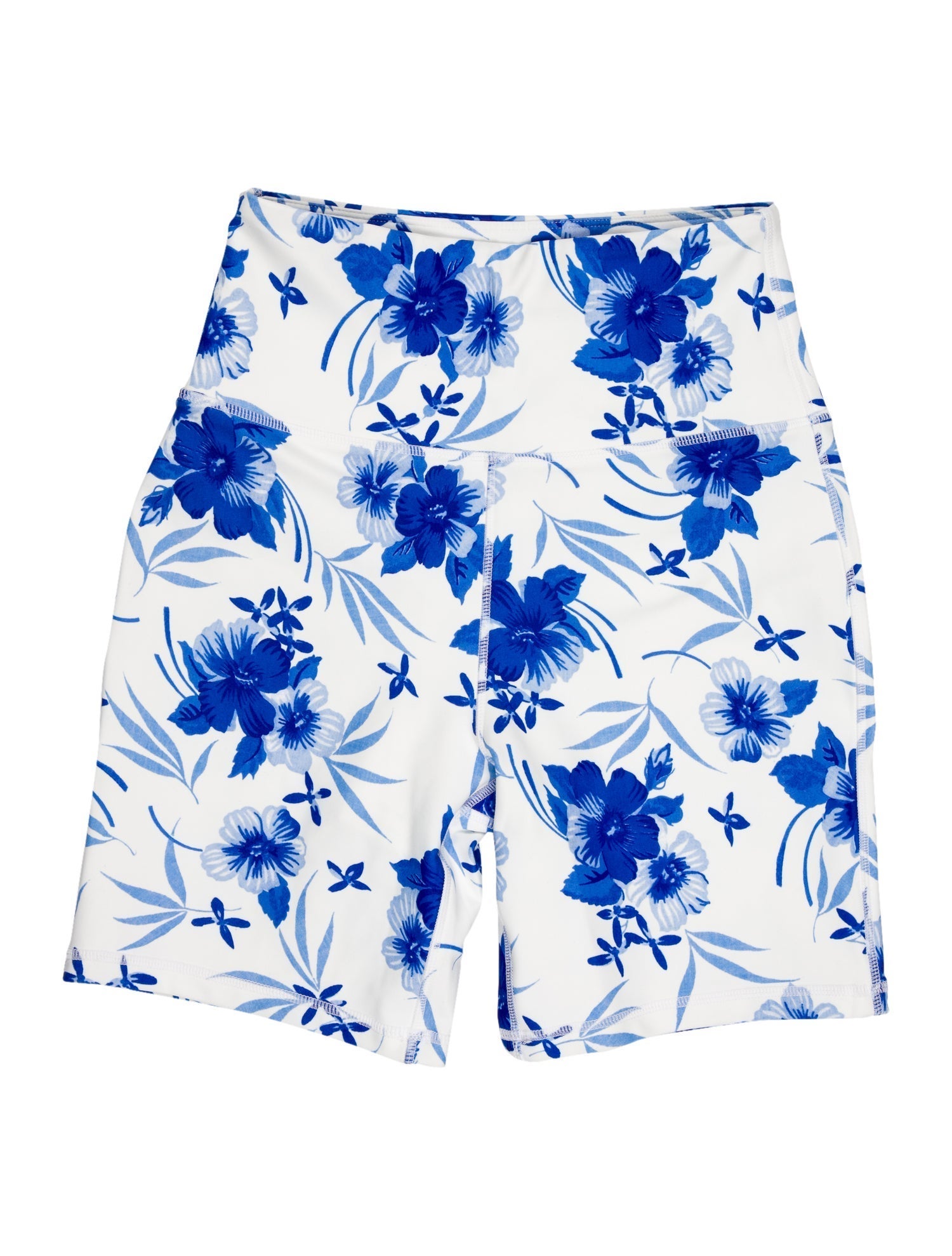 LoveShackFancy Floral Print Knee-Length Shorts