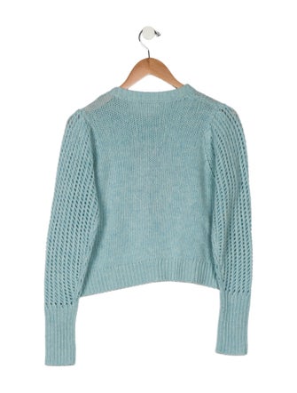 LoveShackFancy Lambswool Printed Sweater