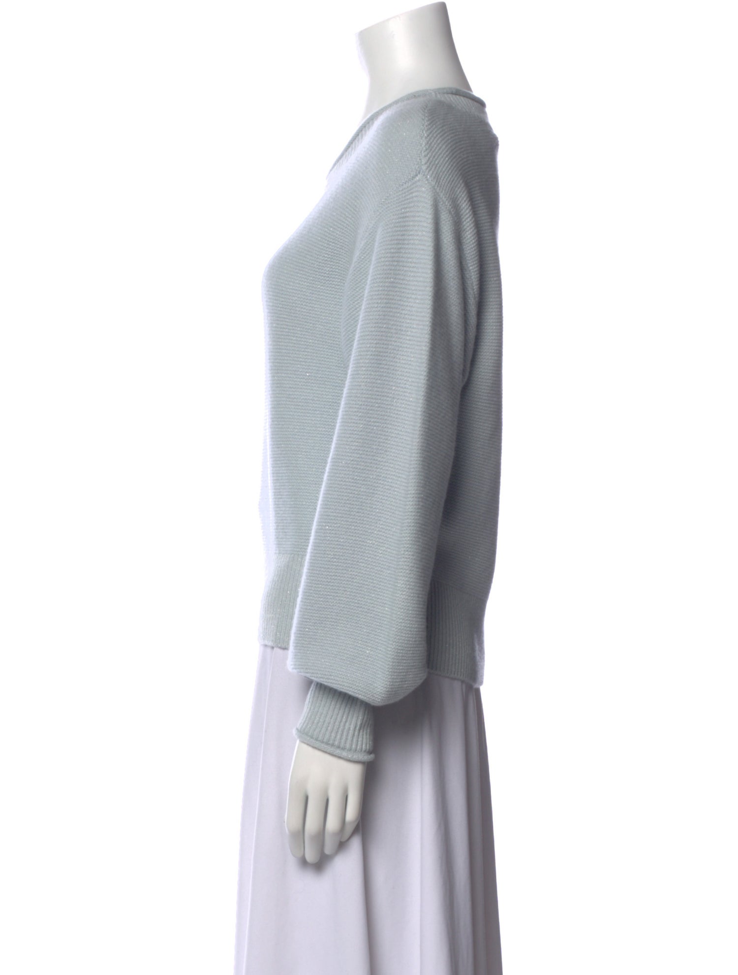 LoveShackFancy Cashmere Crew Neck Sweater