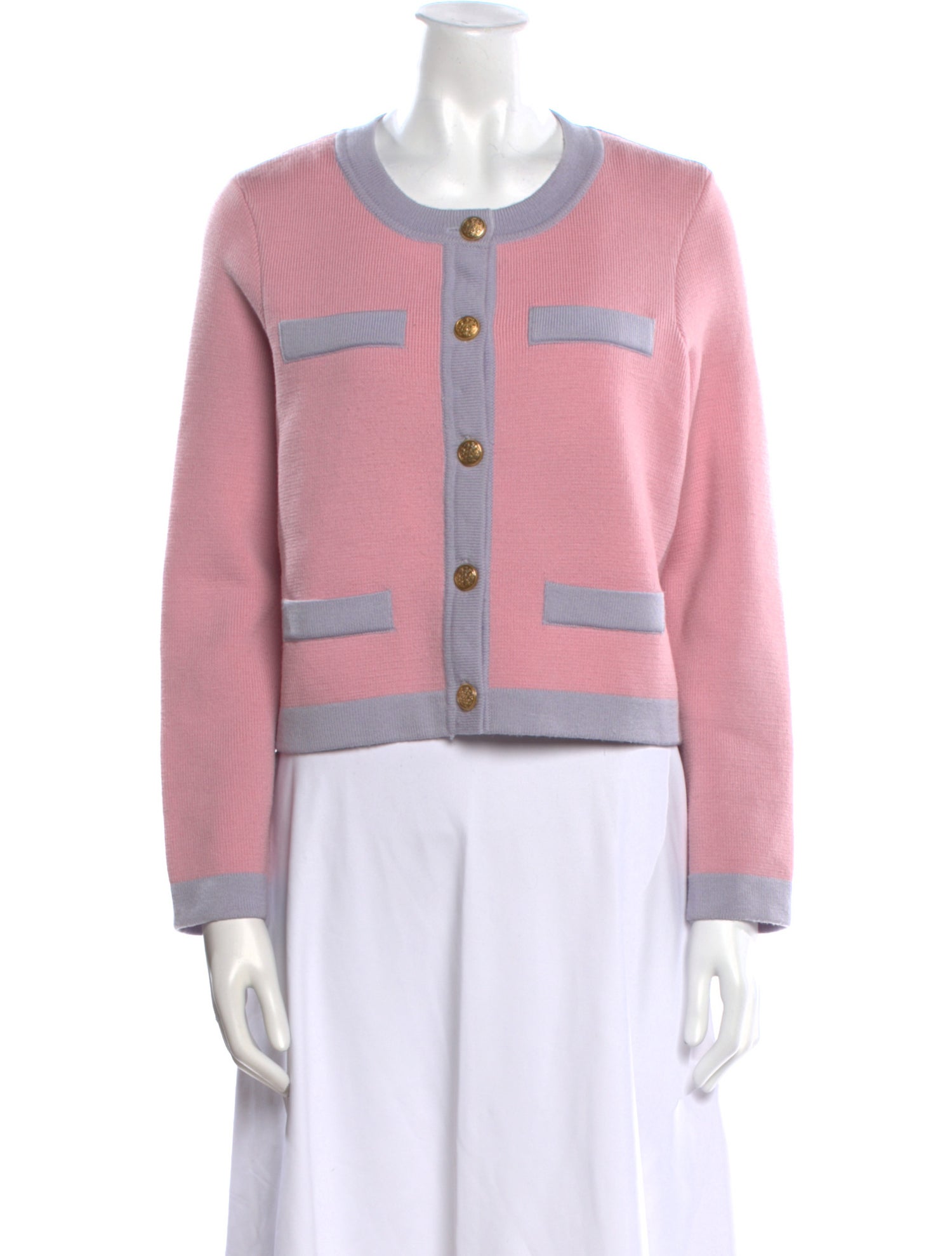 LoveShackFancy Wool Crew Neck Sweater