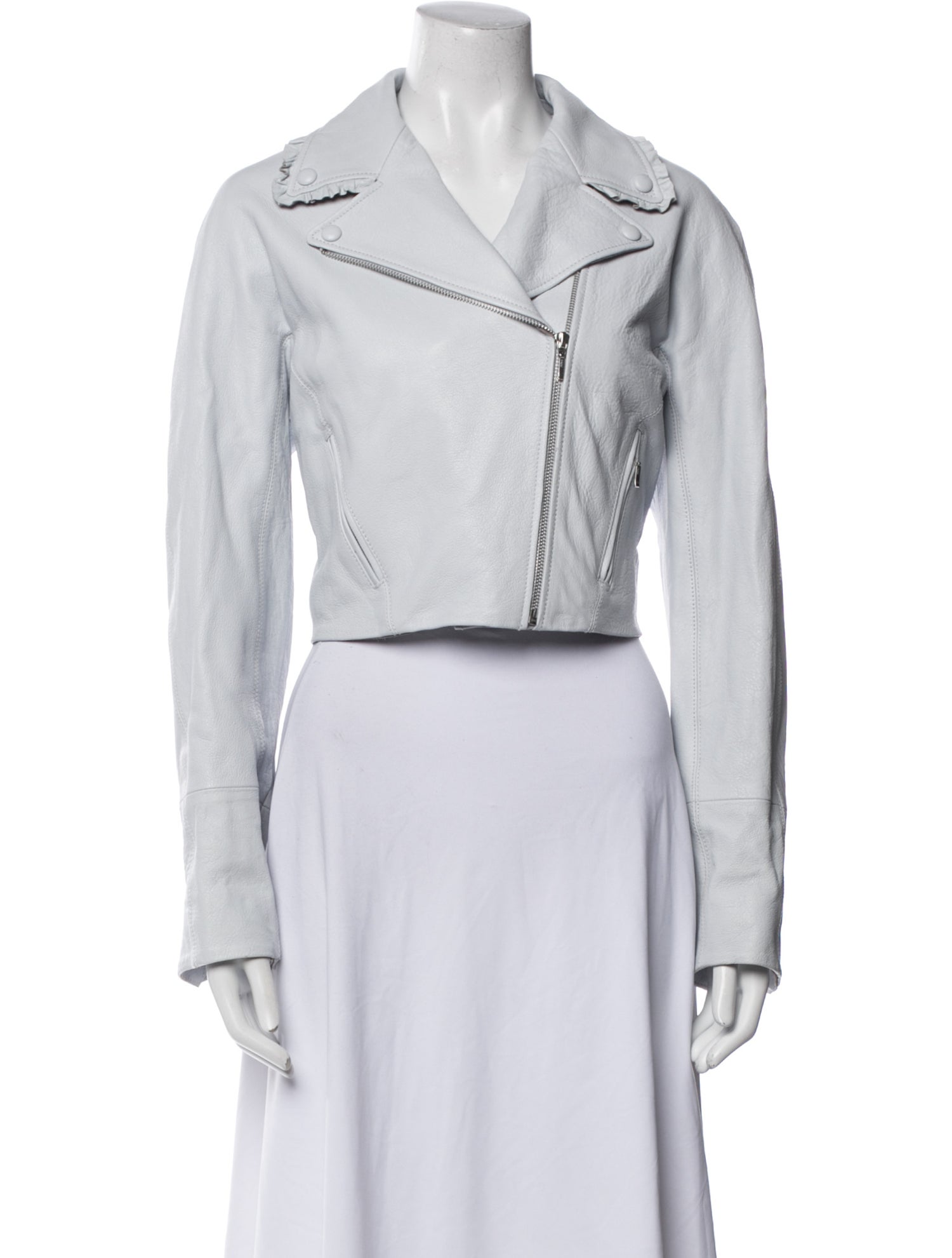 LoveShackFancy Leather Bolero