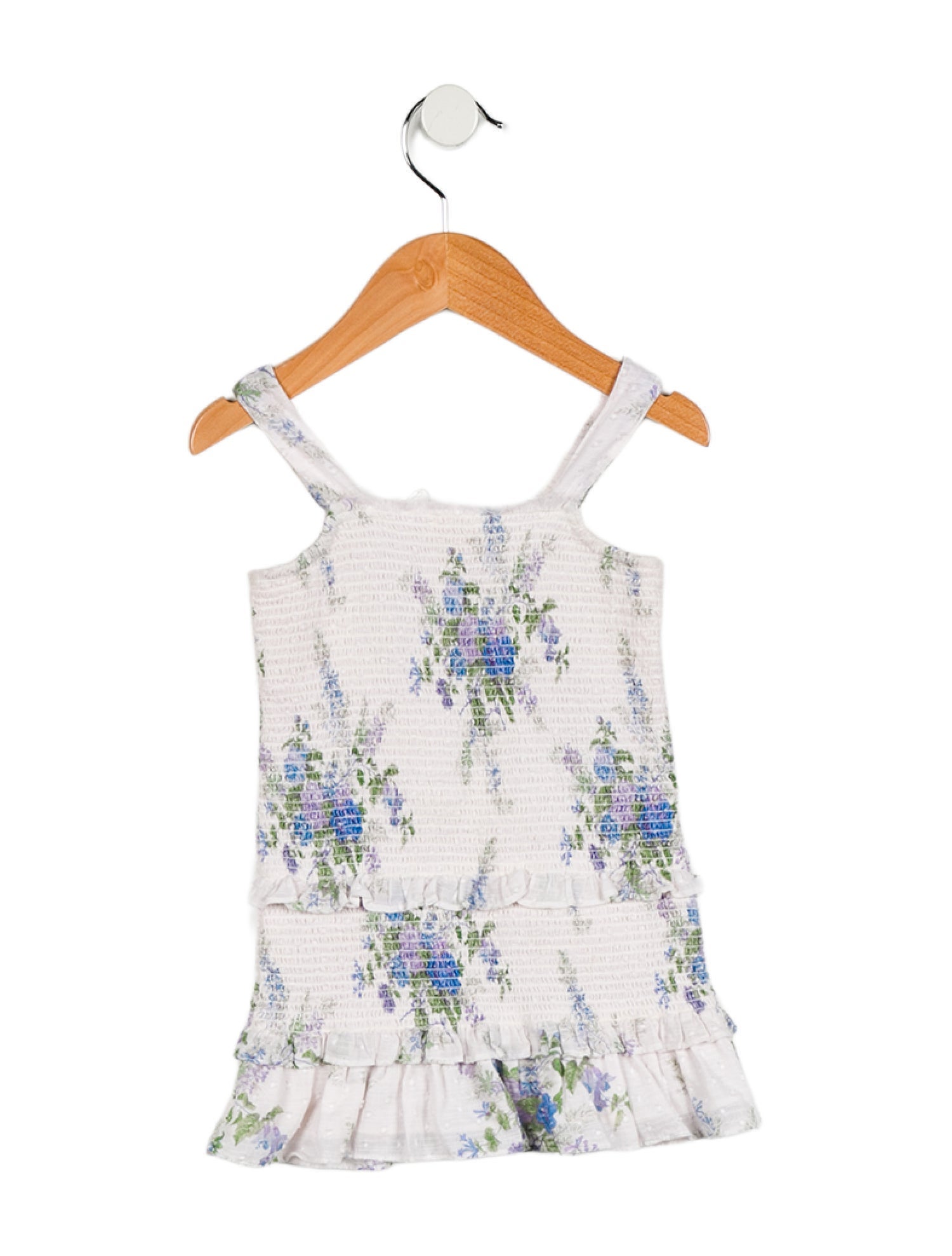 LoveShackFancy Toddler Girls' Sleeveless Floral Dress