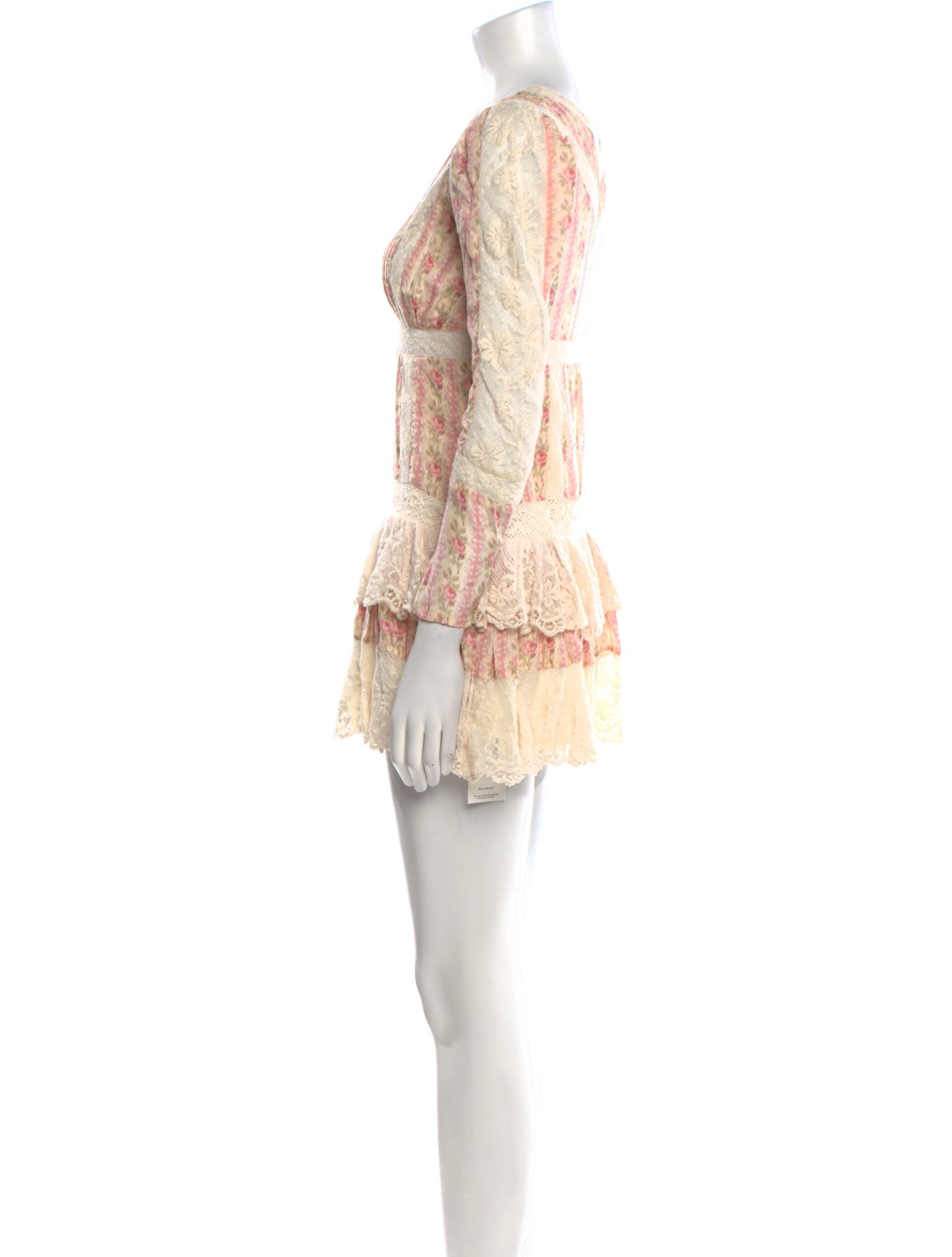 LoveShackFancy Silk Mini Dress