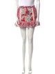 LoveShackFancy Floral Print Mini Skirt