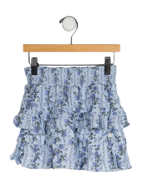 LoveShackFancy Printed Skirt