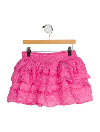 LoveShackFancy Printed Skirt