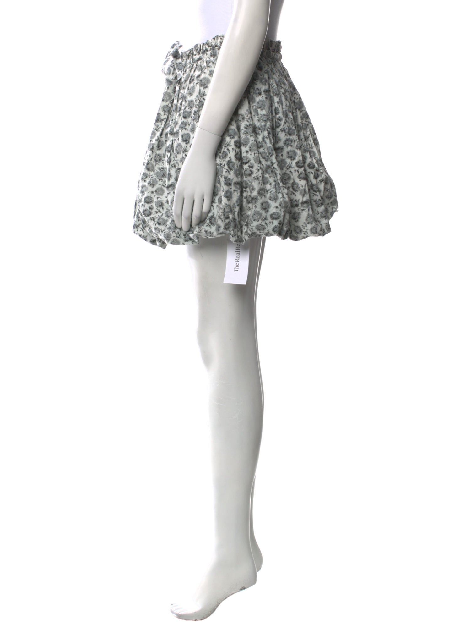 LoveShackFancy Printed Mini Skirt