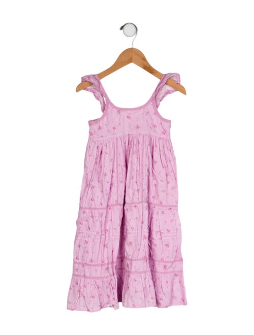 LoveShackFancy Printed Sleeveless Dress