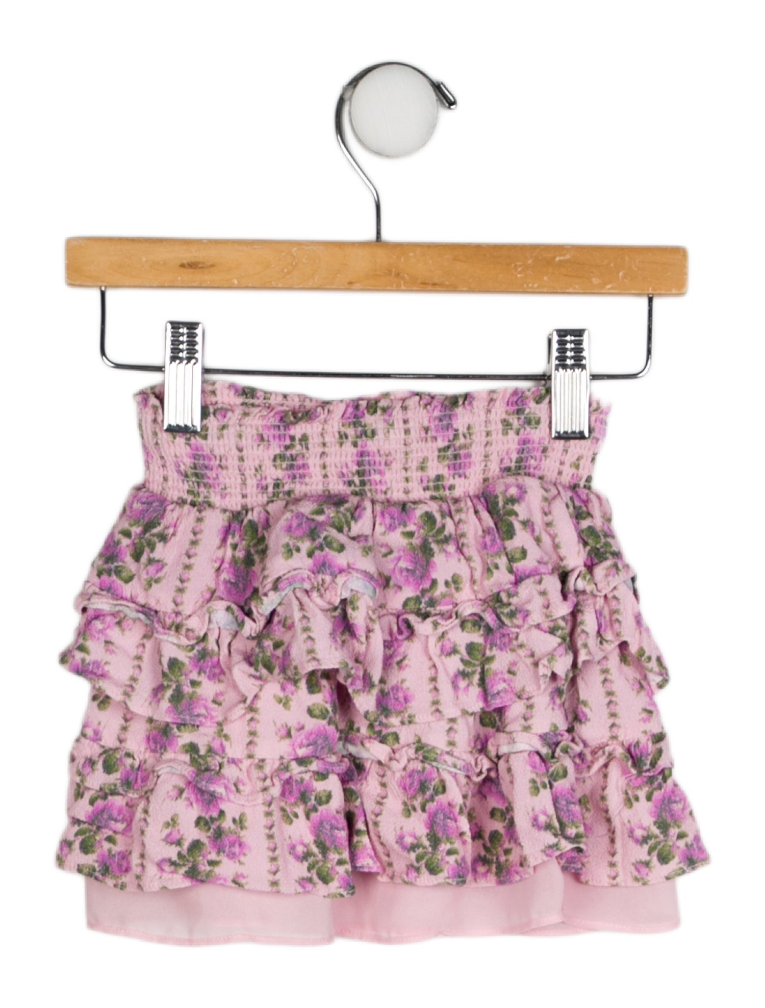 LoveShackFancy Printed Skirt