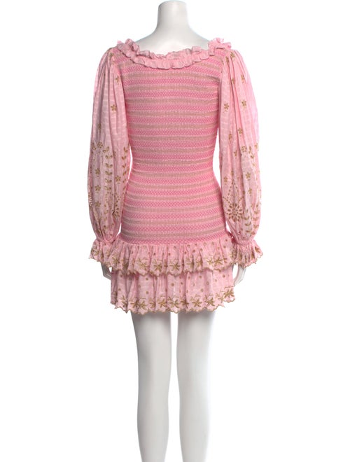 LoveShackFancy Printed Mini Dress