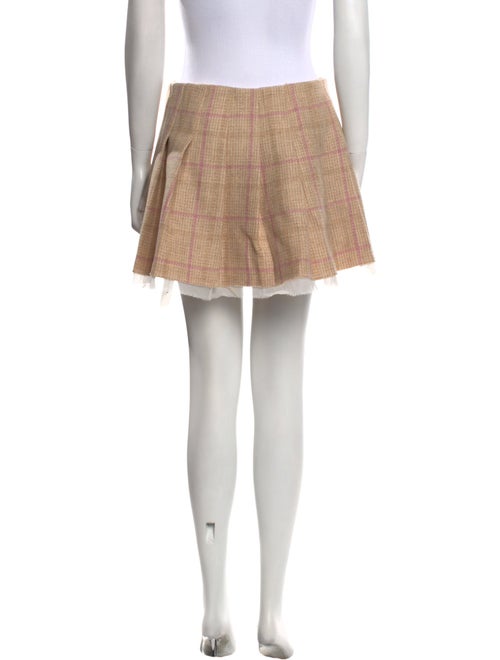 LoveShackFancy Virgin Wool Mini Skirt