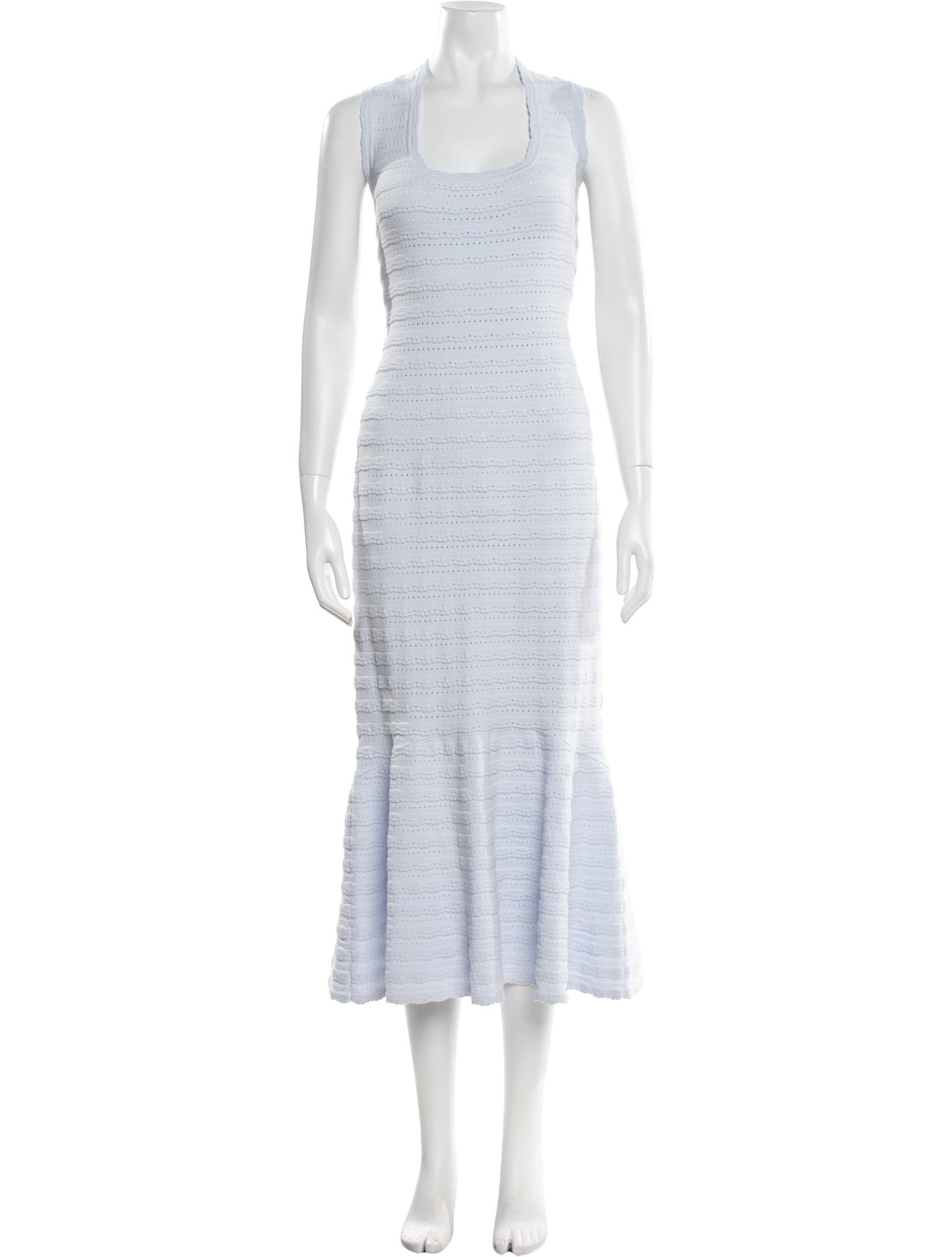 LoveShackFancy Striped Long Dress