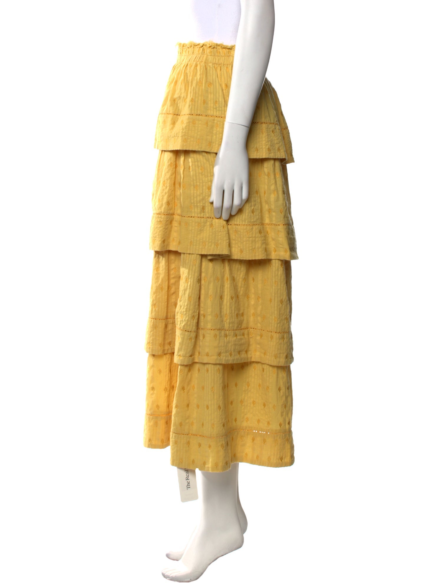 LoveShackFancy Midi Length Skirt